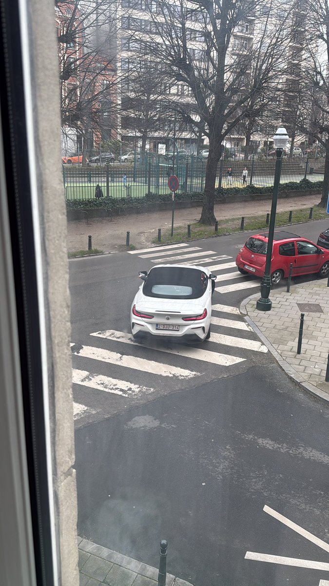 vikascp's tweet photo. @zpz_polbru - This car will be parked on pedestrian crossings for long time on every Sunday when they visit Church. https://t.co/dFGYFzkMWb