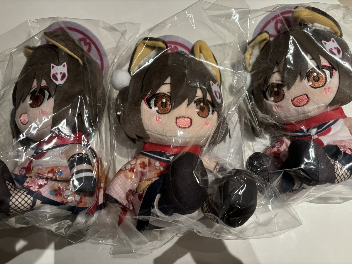 予約していたイズナのぬいぐるみ届いた！！