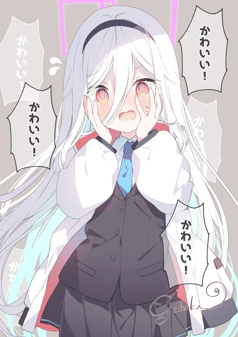 ケイちゃん出ません…
「かわいい」って言い足りないのかな?😌 