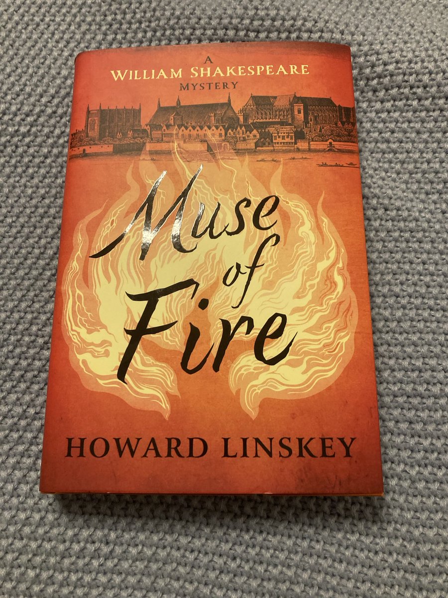 fionamsharp's tweet photo. My first read of February 2026 has been chosen ⁦@HowardLinskey⁩ ⁦@canelo_co⁩ #MuseOfFire https://t.co/W1wBKlWrDR