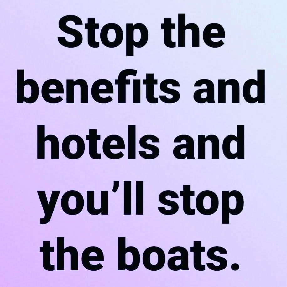 <a href="/benonwine/">Benonwine</a> They aren't coming to the UK to assimilate or contribute in any way. 
They aren't doctors. 
They aren't engineers. 
They aren't architects, poets or scientists. 
Those who say they are probably don't believe that either. 
We all know they're here for the freebies..
That we're
