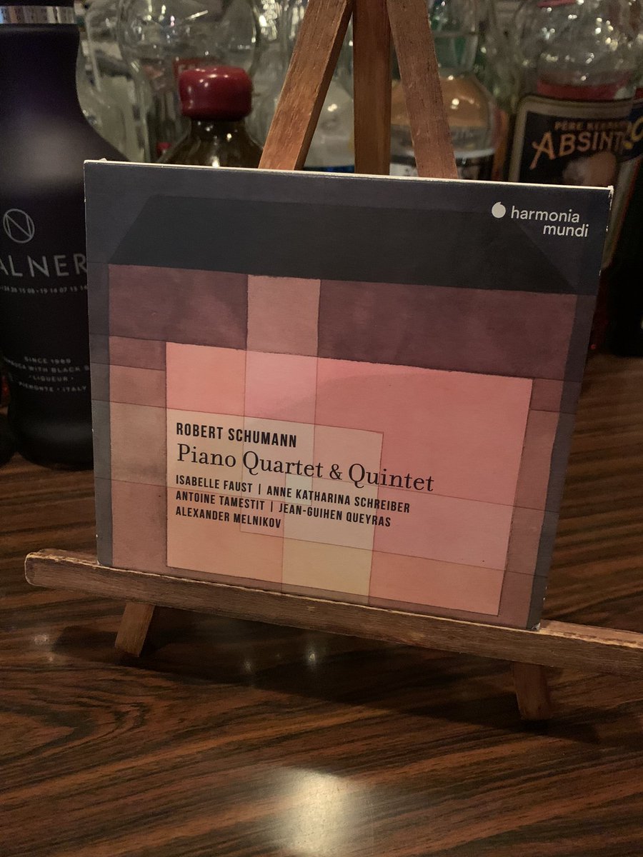 2026.02.01 scivias open.
Robrer Schumann 『Piano Quartet &amp; Quintet』
スキヴィアス今日はシューマンのピアノ四重奏&amp;五重奏からオープン。