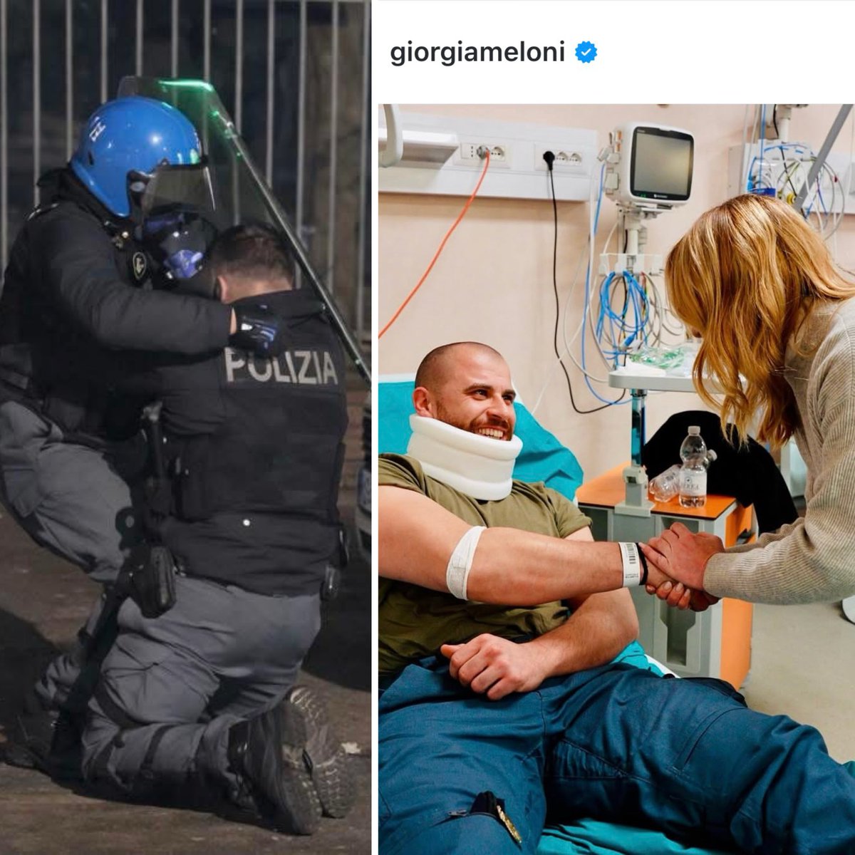 MFSindacoAscoli's tweet photo. Onore a Lorenzo Virgulti, 28enne ascolano rimasto ferito negli scontri di Torino.  

Solidarietà e vicinanza a Lorenzo, ad Alessandro e a tutti i rappresentati delle nostre Forze dell’Ordine. https://t.co/Ye3nQIipCD