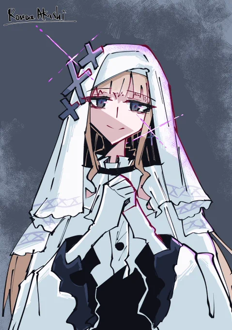 「魔法少女ノ魔女裁判」クリアしました。 メルル好き。 #まのさば二次創作