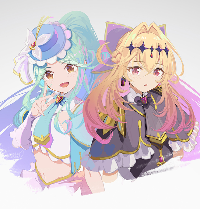 thakin_ye's tweet photo. うちの娘も好きなので珍しくファンアートでも…
#名探偵プリキュア  #キュアアルカナ・シャドウ  #キュアエクレール https://t.co/oK4oMu4VBp