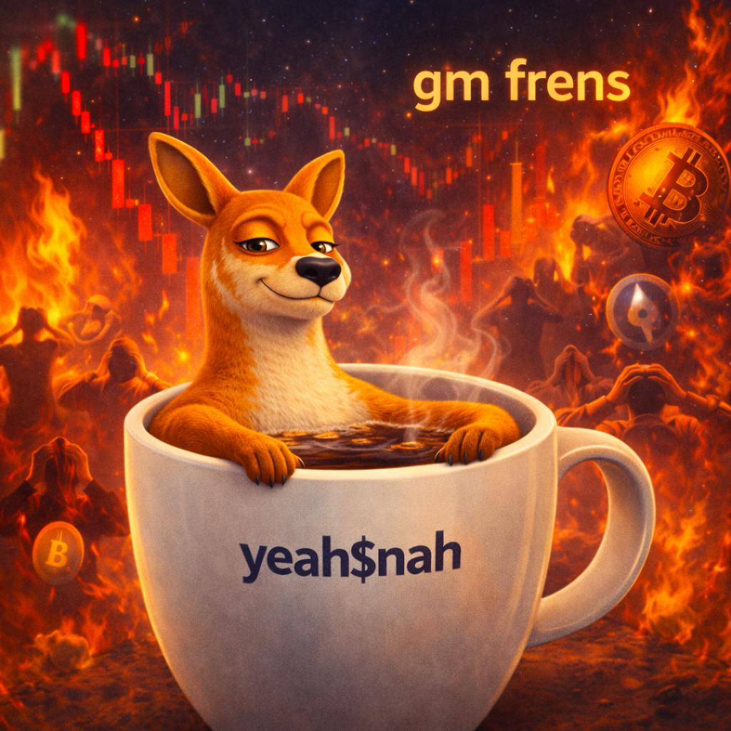 Strayacoin's tweet photo. Markets crashing? 🥴
Me? Just vibing with my coffee. ☕️
#StrayaCoin #Crypto #Web3 #Blockchain #DeFi #CryptoCommunity #AussieCrypto https://t.co/CmfY8h7Rt6