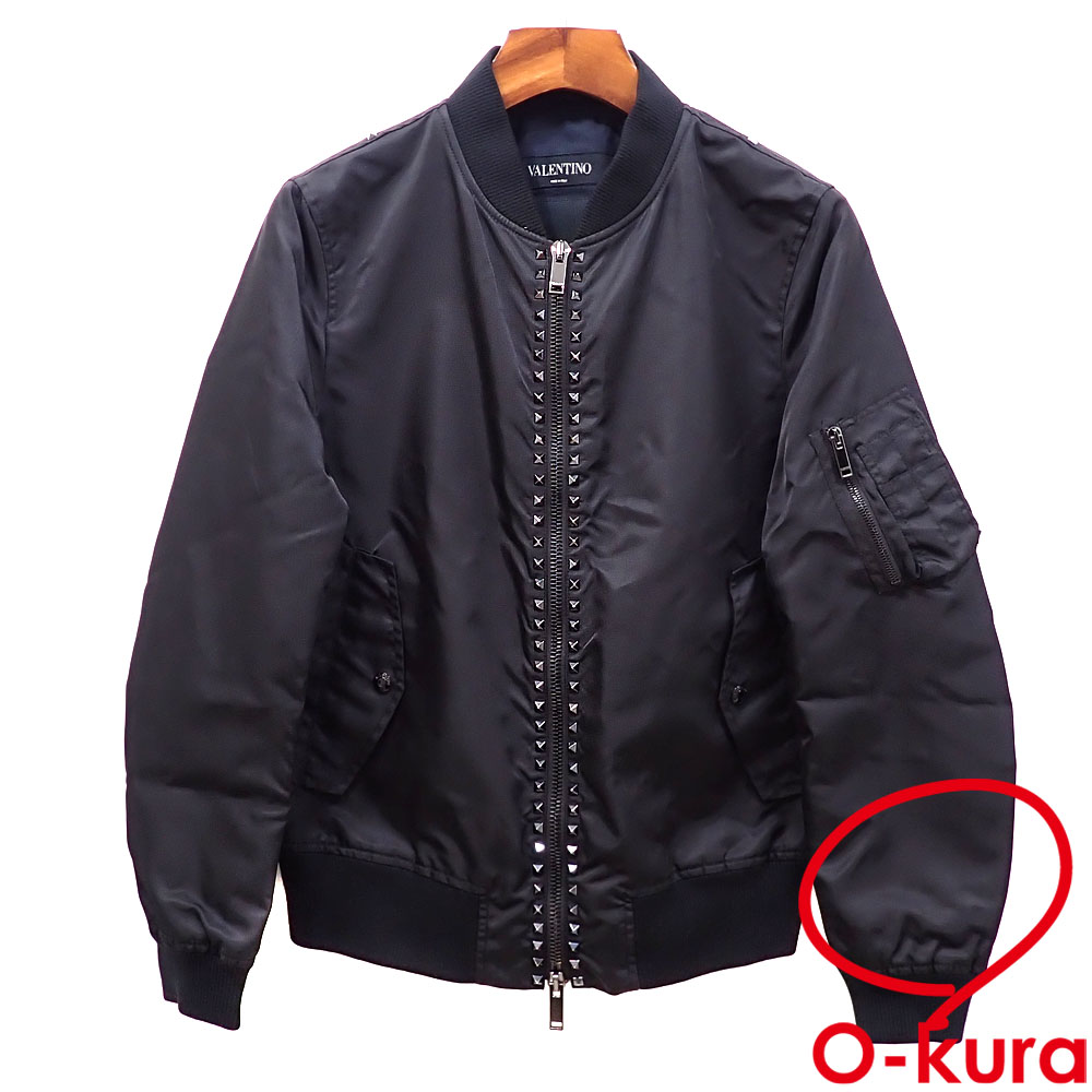✨販売開始✨ ヴァレンティノ ロックスタッズ ボンバージャケット