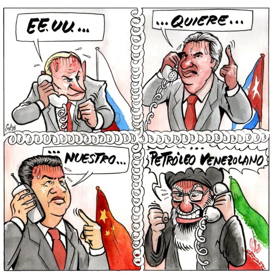 carmenbeat's tweet photo. 🛢️¿Es por el petróleo? Si, siempre es por el petróleo...
Extraordinaria caricatura de @acaszumeta https://t.co/UfrD0rTRBD