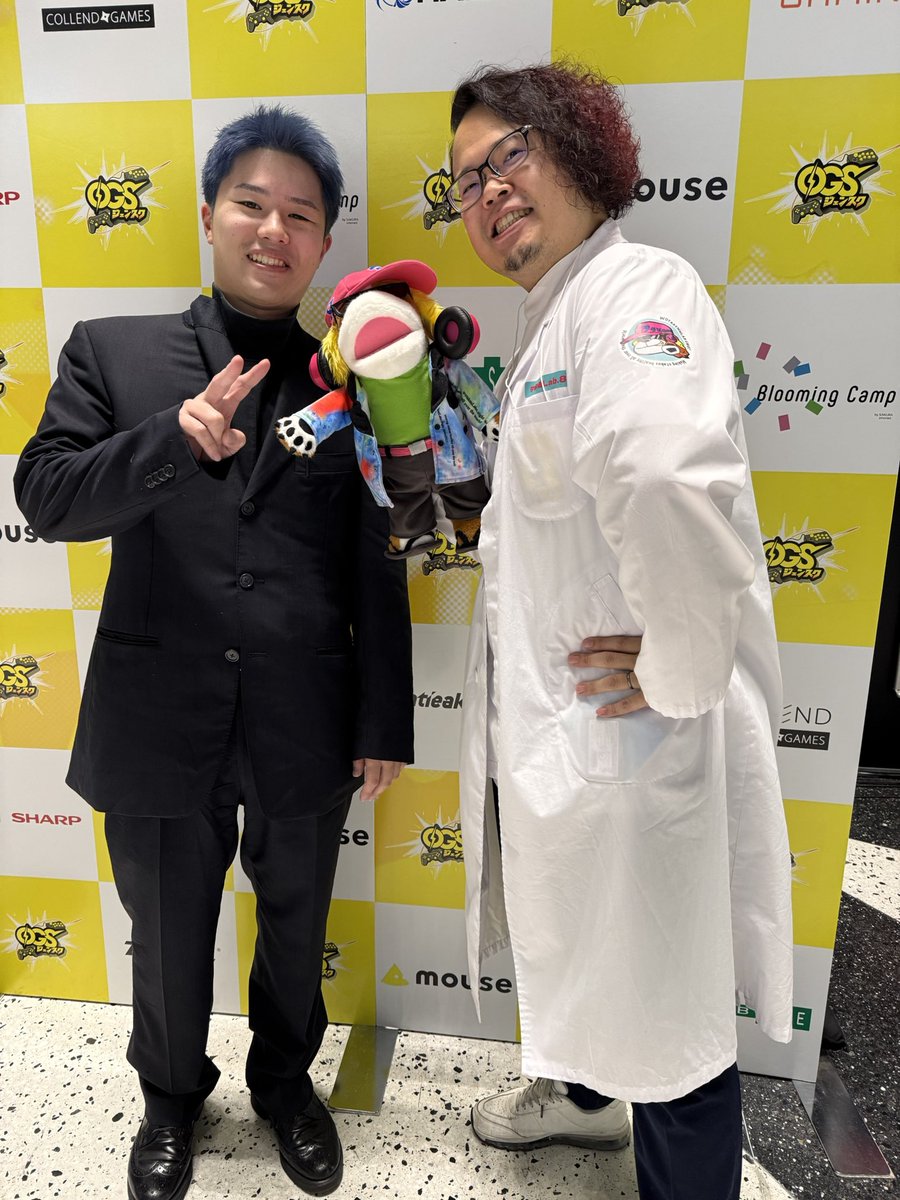 wotakenlab108's tweet photo. 未来の超大物ナイスガイ不屈@NoPain893 さんと所長。 https://t.co/BE9LCIZnFx