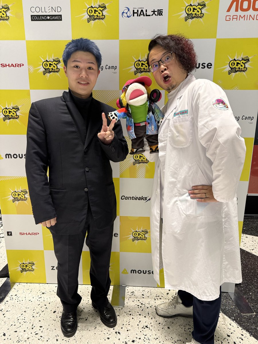wotakenlab108's tweet photo. 未来の超大物ナイスガイ不屈@NoPain893 さんと所長。 https://t.co/BE9LCIZnFx