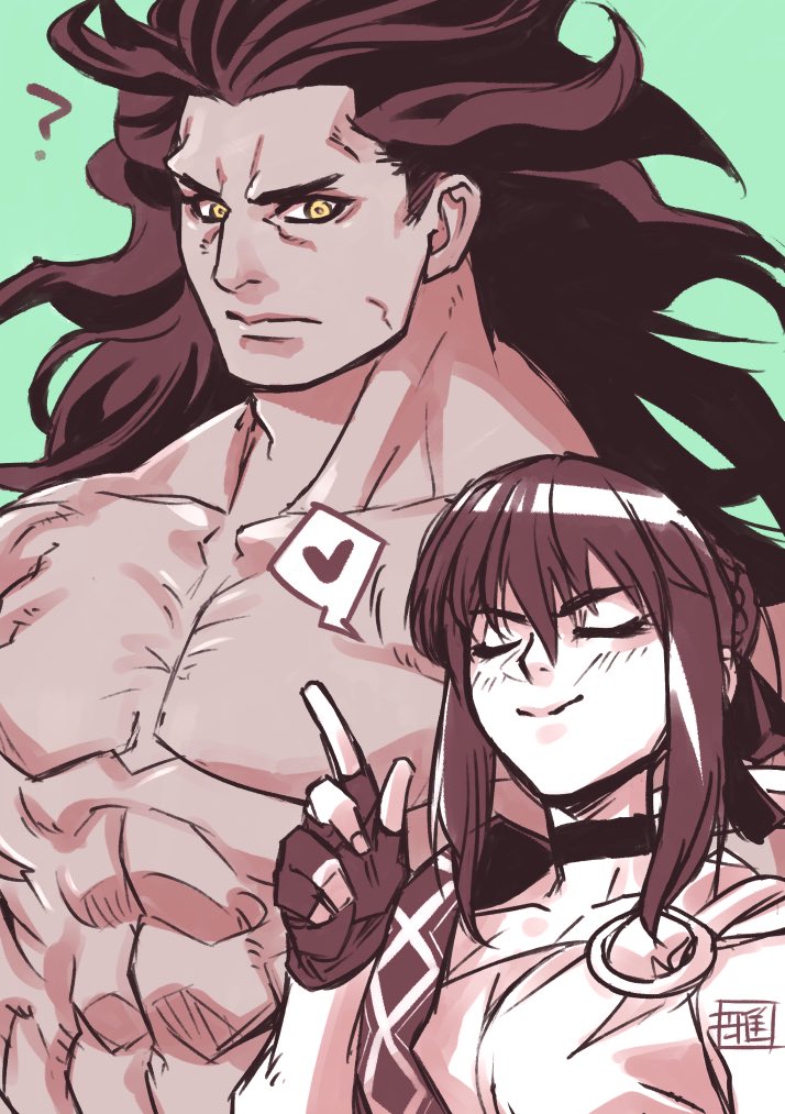 ヘラクレスとヒッポリュテ
アルケイデスは解釈違いなヒッポリュテさん、今後の2人にも注目したい。
#strangeFake