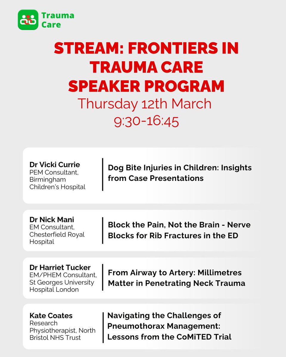 Trauma Care Charity UK tweet media