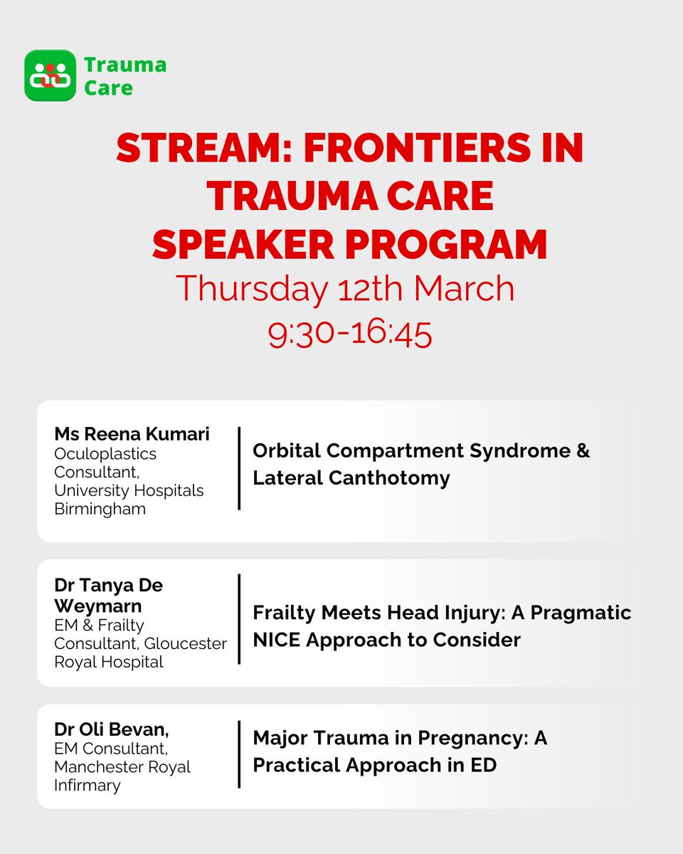 Trauma Care Charity UK tweet media