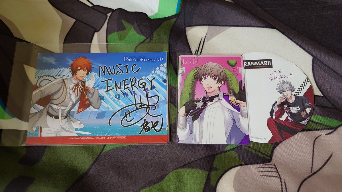 交換】うたプリ 15th Anniversary CD メセカ/ブロマイド/特典 譲