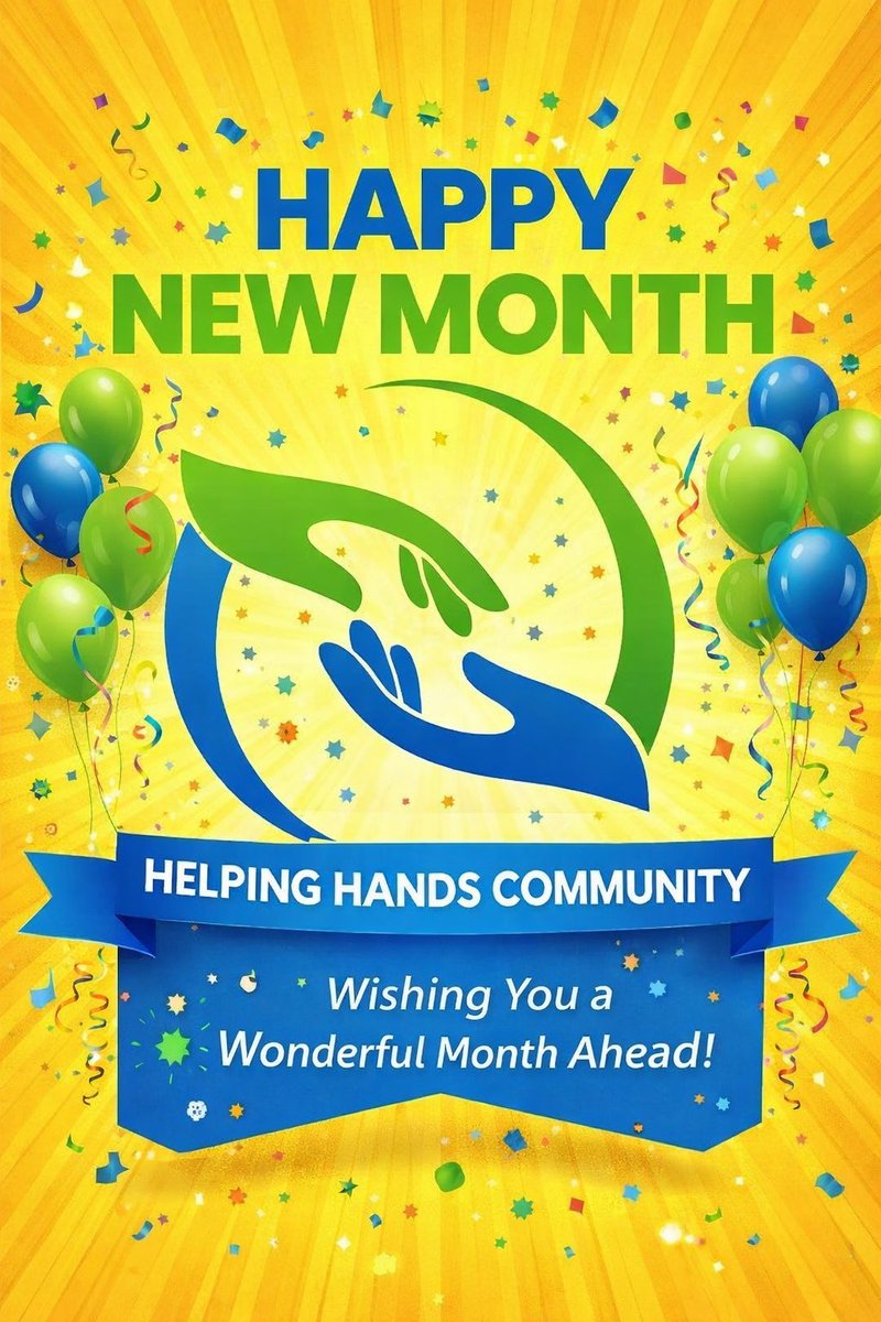 Helpinghand4Eva's tweet photo. Happy  New Month

New month. New goals. Greater impact.
Helping Hands Community is committed to doing more for our people and our community.

The work continues .

#helpinghandscommunity #communitydevelopment #impactlives https://t.co/EhnpYHXO72