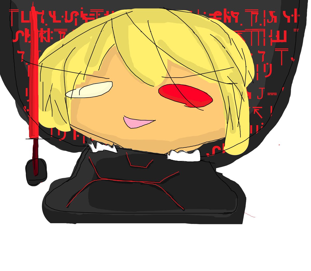 archived_brick's tweet photo. I tried my best as I'm not a talented artist.. 😭 #sharpness #sharpnessfanart #sharpnessmc https://t.co/TN5CN0JHWz