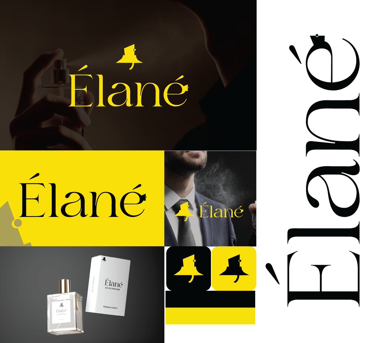 JanetOjekunle's tweet photo. Day 20 of 21 Creative Sprint Design Challenge
The logo ideation for Élané focuses on translating the feeling of luxury fragrance into a visual identity that communicates elegance, sensuality, confidence, and timeless beauty. https://t.co/f4RtxOOWhm
