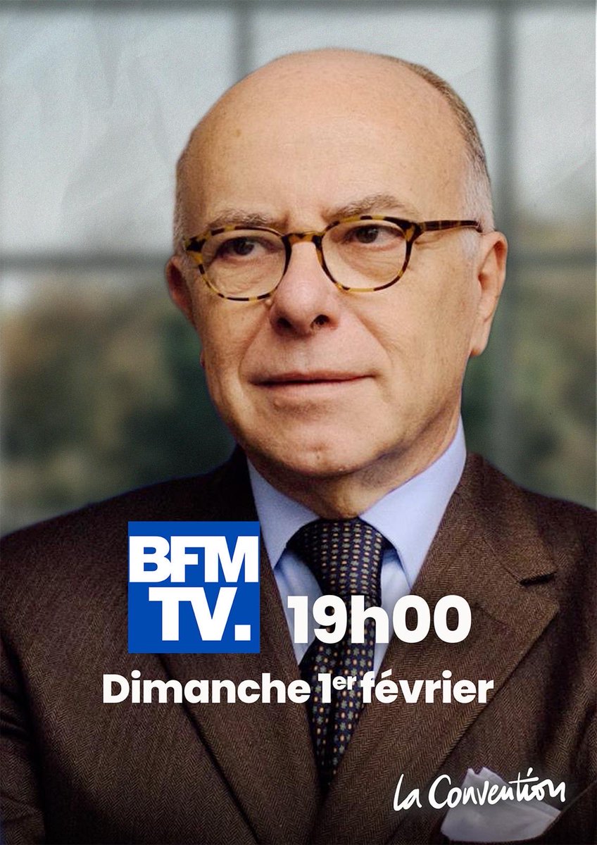 BCazeneuve's tweet image. Je vous donne rendez-vous ce dimanche à 19h sur @BFMTV