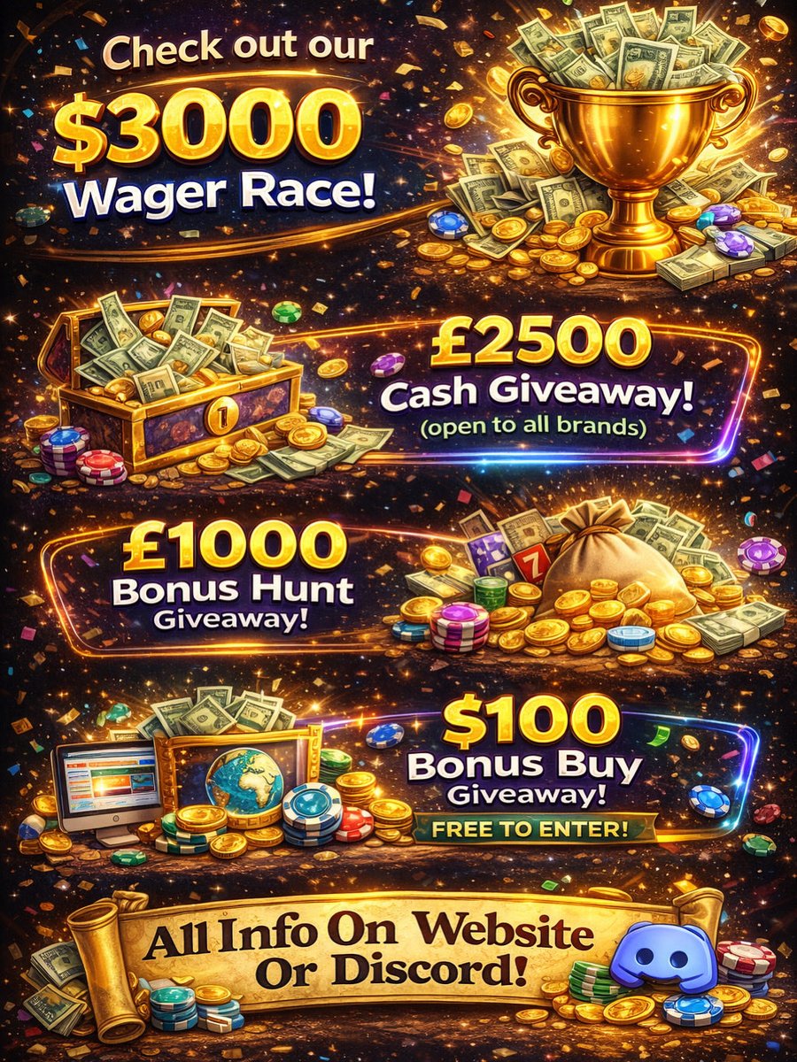 azzigambling's tweet photo. This months giveaways now live https://t.co/8o7d3aONRs 🔥 https://t.co/PZYPr41d4J
