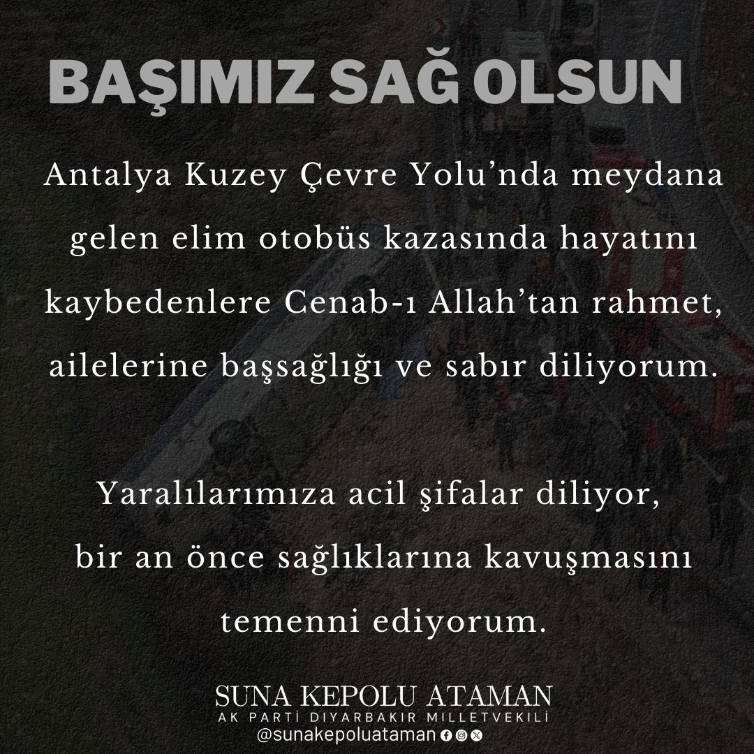 Suna KEPOLU ATAMAN tweet media