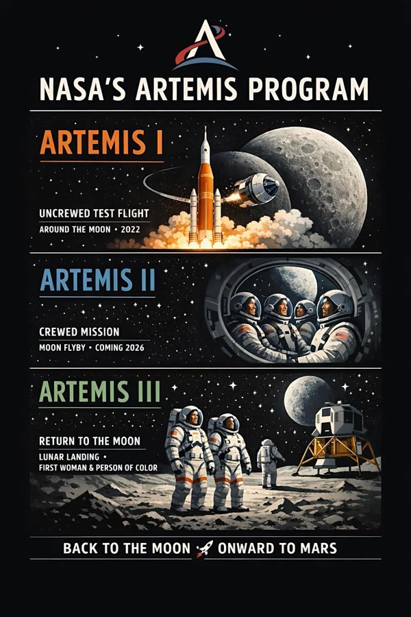 The Artemis program isn't just NASA's next chapter—it's humanity's bold return to the Moon and the first real steps toward making Mars our next frontier. Here's the thrilling progression, mission by mission:Artemis I (November 2022)
The roar that restarted deep-space dreams.