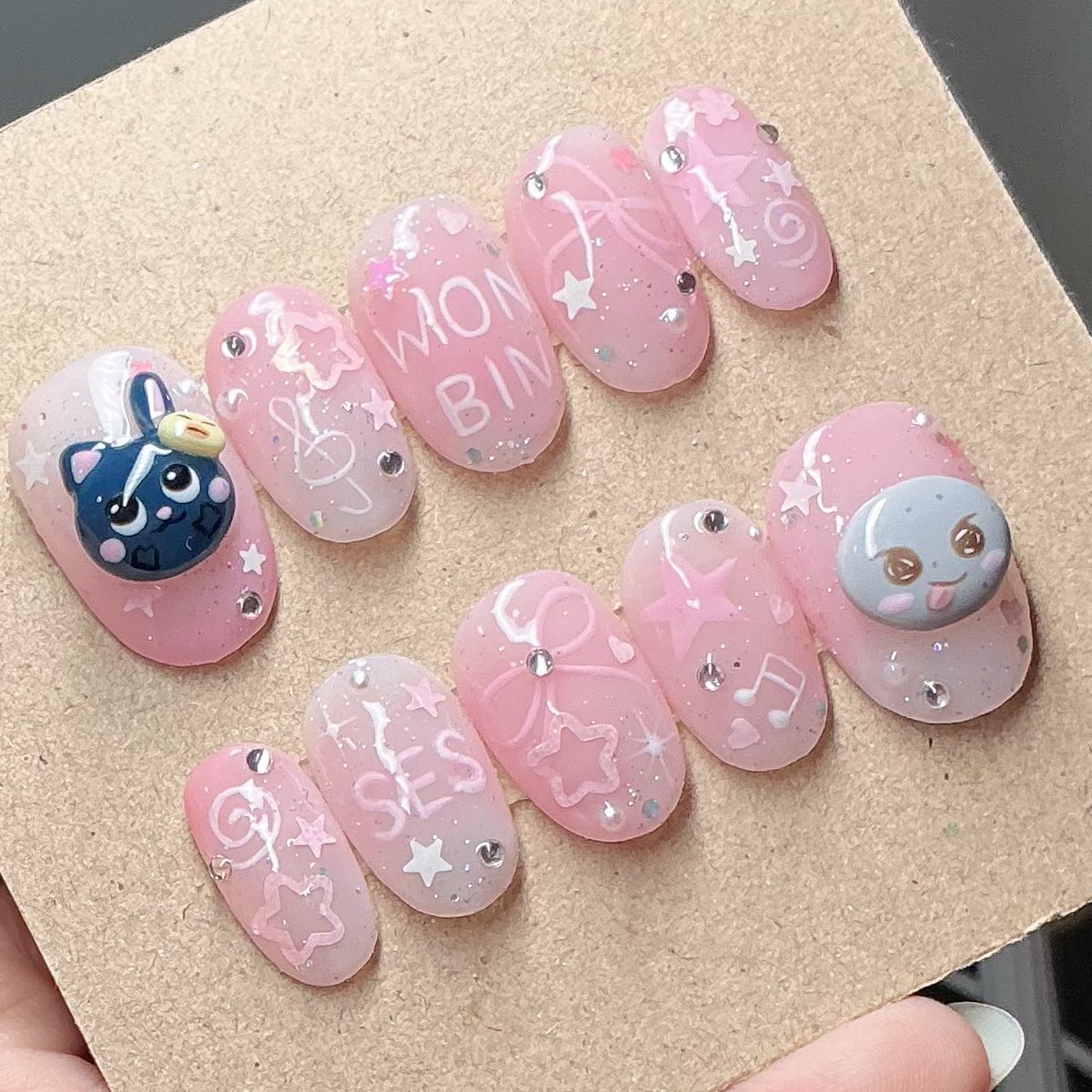 🎀 เล็บปลอมเจ้าหญิง 🎀 ส่งของทุกวัน ✨ tweet media