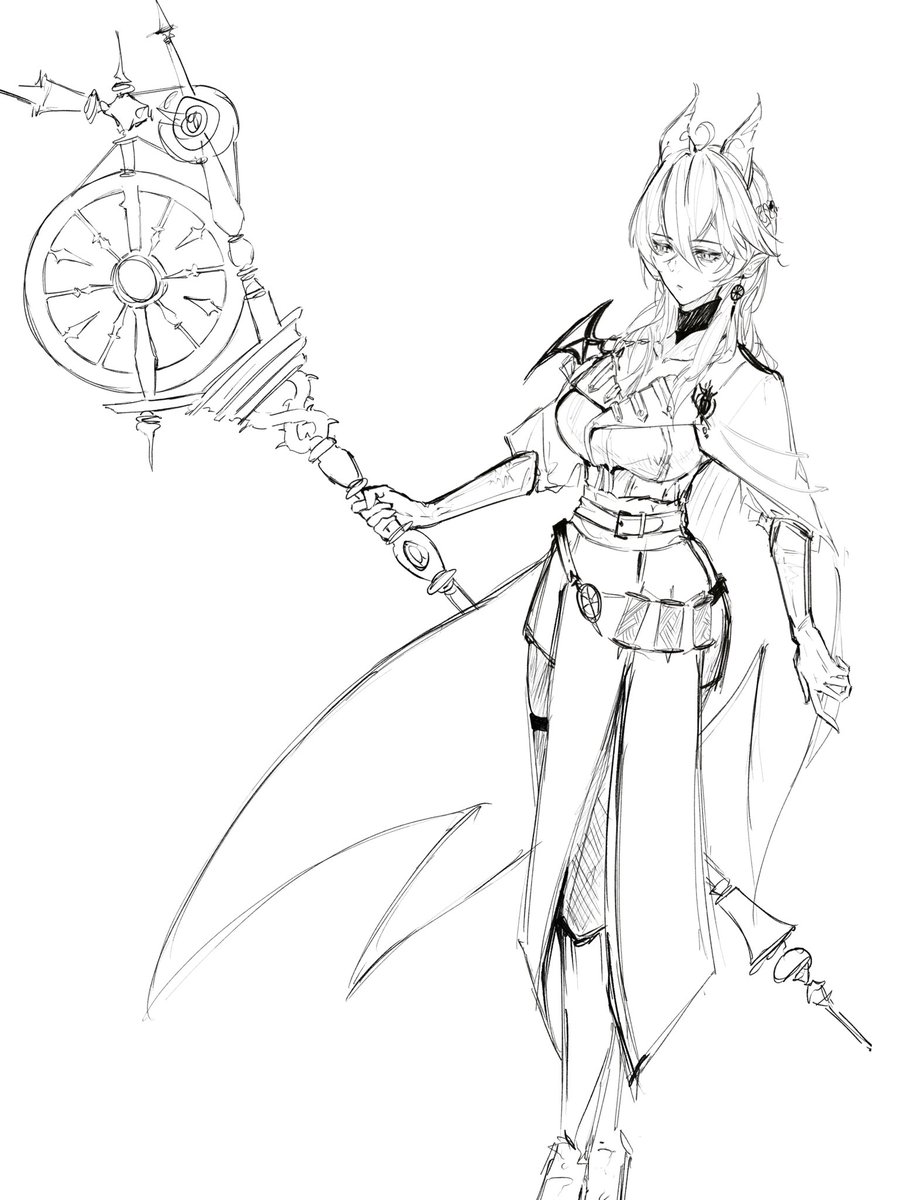 マレちゃん🐉　らくがき