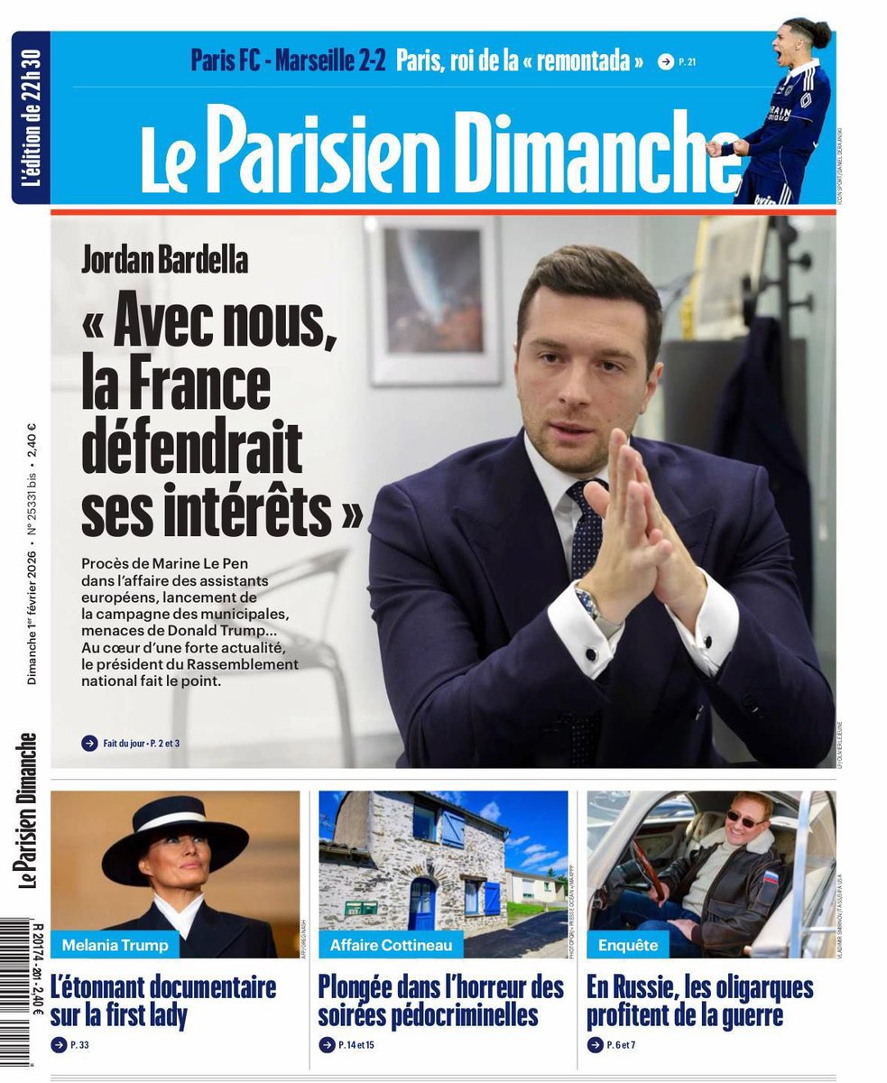 À lire ce dimanche ! 🇫🇷