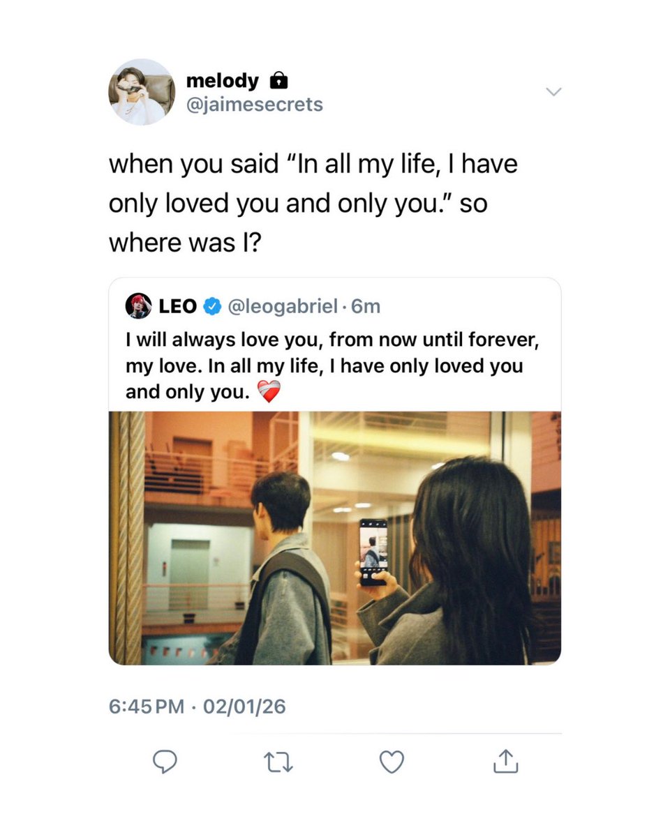 so where was I?

a filo #heejake few-tweets au wherein jai (sjy) and leo (lhs) cross paths again 5 years after breaking up.