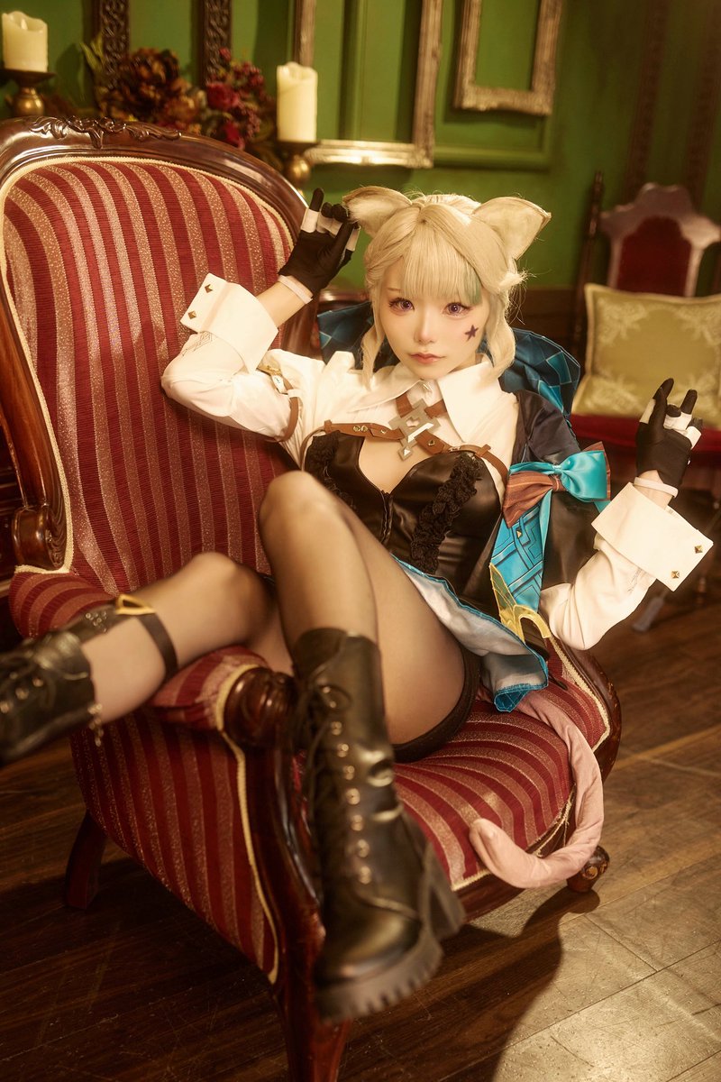 nyoron_cos's tweet photo. 原神　リネット

#GenshinImpactcosplay 
#cosplayer 
#Lynette 
#琳妮特
#コスプレ
📸@yosan_photo さん https://t.co/jmeO7e3vq7