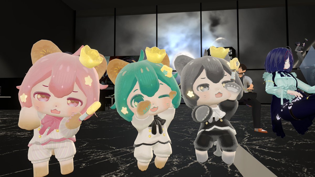 L'algo&Linkに現るミニらいおんくん達💚 #BAR_LL #みにらいおん #SALONdot