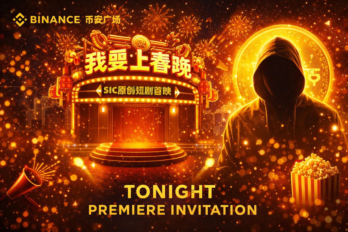 🎬 今晚首映 · 邀你一起见证

今晚，《中本聪重生之我在币圈》社区短剧
将在币安广场 【生财王者】直播间 正式首映。
本次首映特别联动
🎉「我要上春晚」特别节目 🎉
不只是看短剧，更是一场属于社区的共识时刻。

如果你在币安广场见过我们、
聊过中本聪、
讨论过共识与建设——