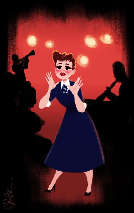 iShowTunes's tweet photo. " The Man That Got Away " by #DylanBonner
#JudyGarland #AStarIsBorn #FanArt #JudyGarlandFanArt https://t.co/b2aZE9xkSs
