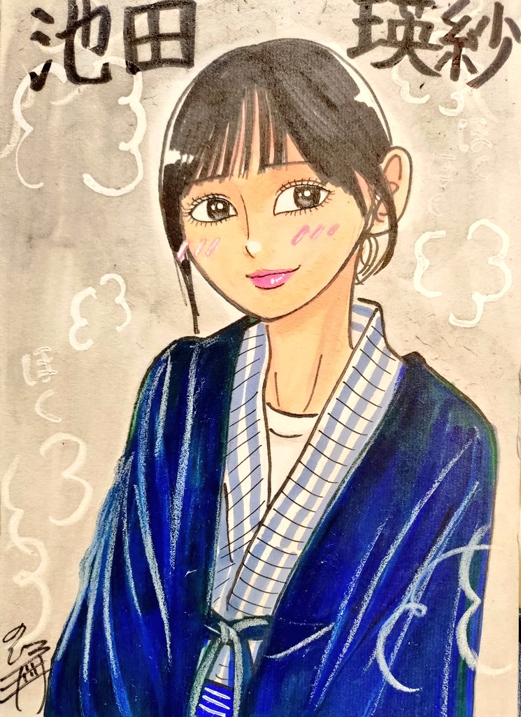 もえ☆似顔絵 ドン！ 今日描いた乃木坂ちゃんで〜す(*^^*) 🤍てれぱん💚 #似顔絵