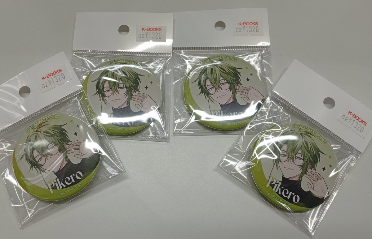 入荷情報】 『フラガリアメモリーズ』 zozotown コラボ 缶バッジ