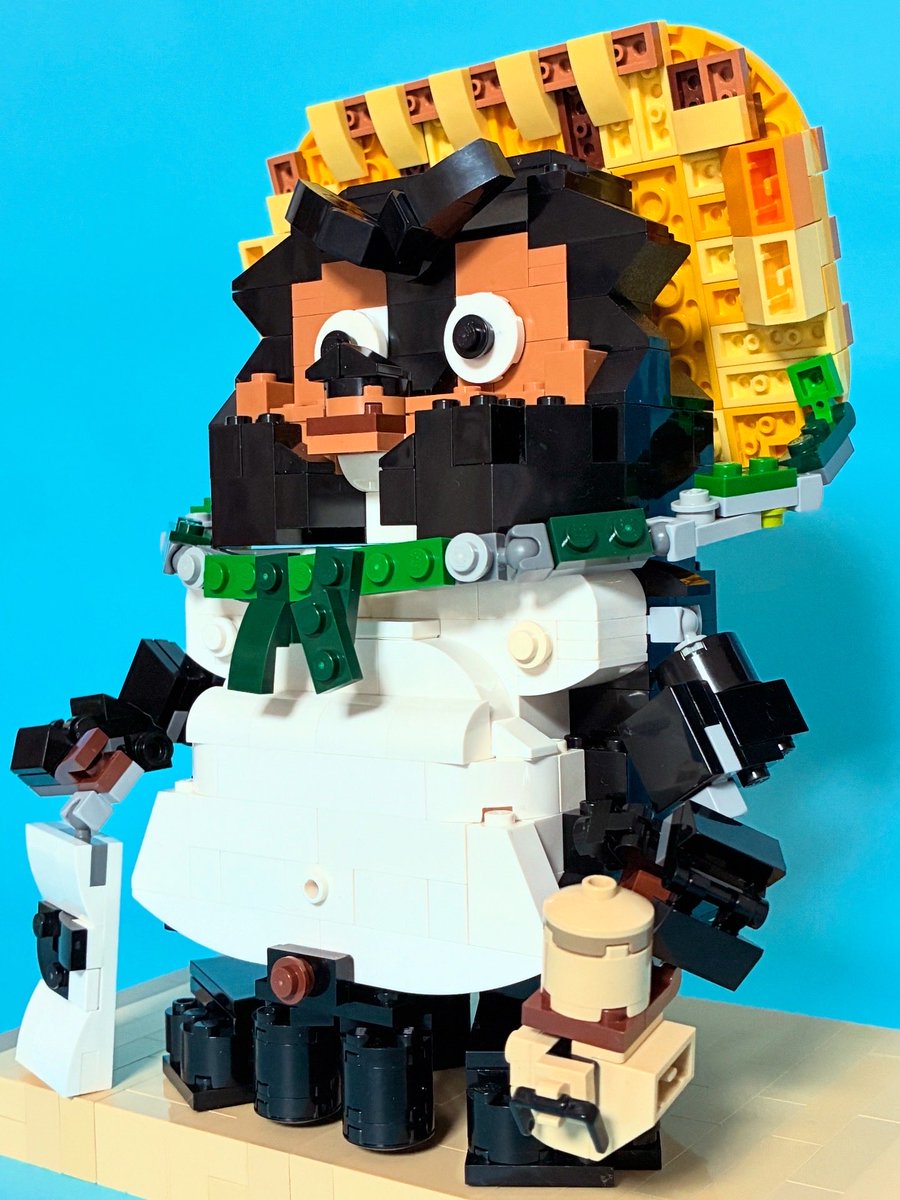 take4kami05's tweet image. 信楽焼のタヌキ
八相縁起
#和lego  #afol  #lego