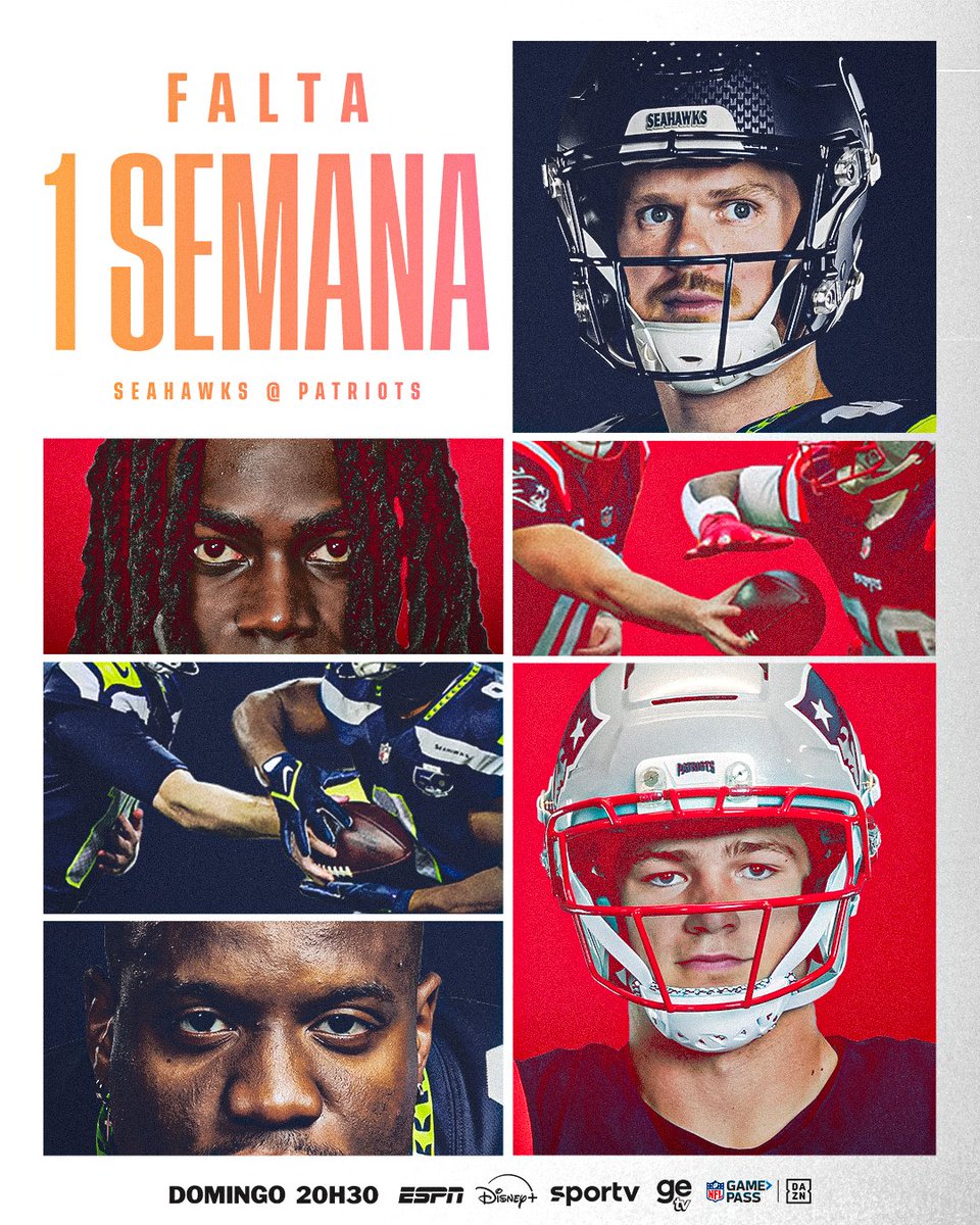 NFLBrasil's tweet photo. FALTA. UMA. SEMANA. 😤

Quem vai vencer o Super Bowl LX? https://t.co/azZNJfKO7s