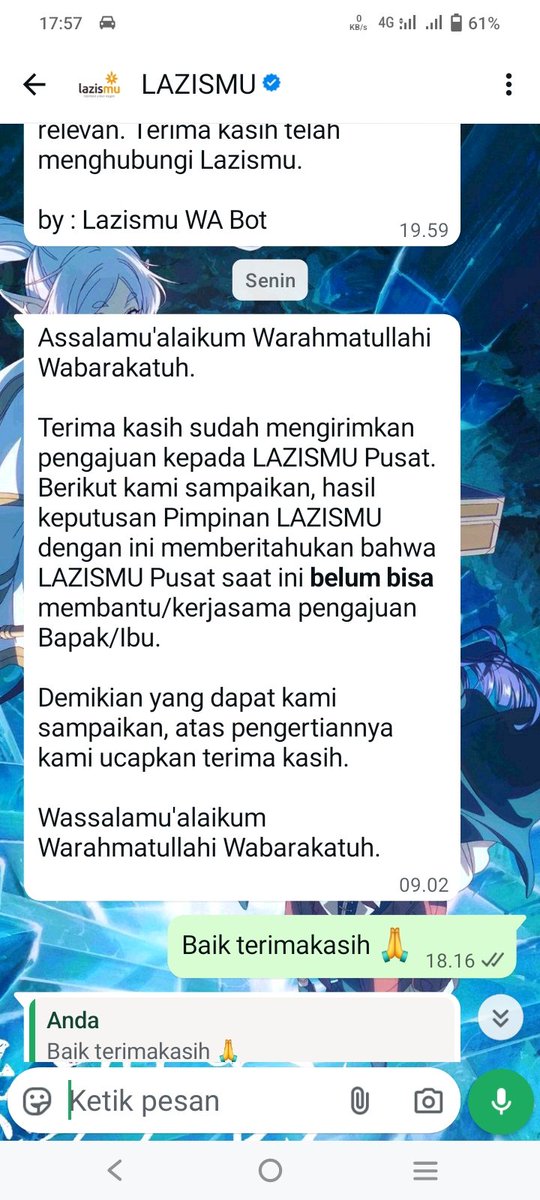 Mengetuk pintu @lazismu