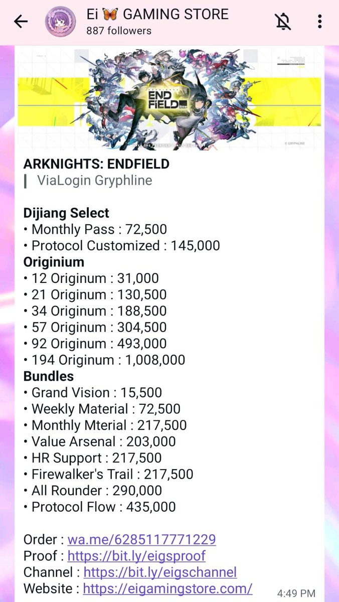 Ei ๐ฆ GAMING STORE tweet media