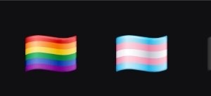 Lunatia_faker's tweet image. I feel like we need more then two pride flags emojis