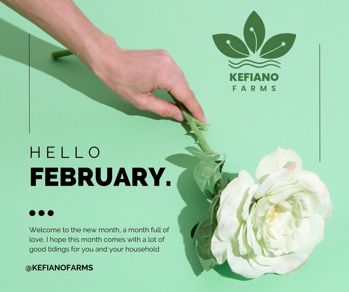 The new month presents fresh opportunities for growth and productivity. We wish our partners and communities a season of fruitful labour, sustainable harvests, and enduring prosperity from the soil to the market.