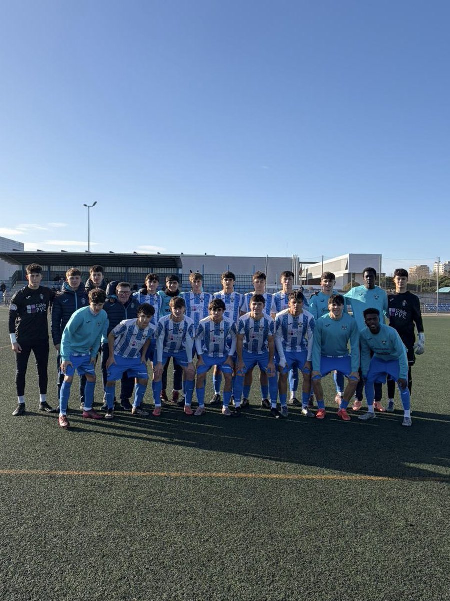 CanteraCFT's tweet image. 🏆 Jornada 18

#JuvenilDH 2-4 @CDCS_Academy 

⚽️ Alfredo y Salinero

#CanteraTala 💙🤍