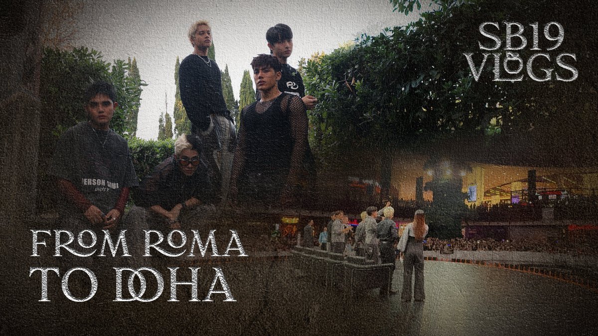 SB19Official's tweet image. 🍎 [SB19 Vlogs] SAWma-sama sa Italy and Qatar!

Watch it here: 
🔗:  youtu.be/kw6ItD-VZ2w

#SimulaAtWakas #SB19
#SB19SimulaAtWakas #SB19SaW
#SaWWorldTour