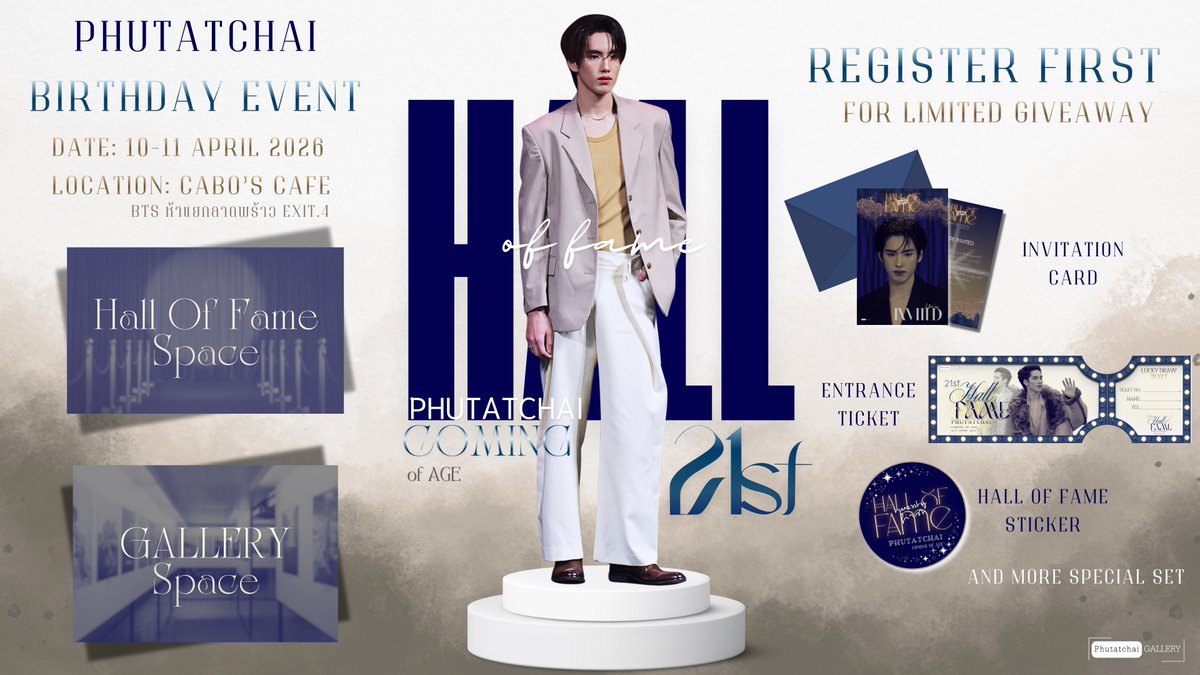 PHUTATCHAI GALLERY💙 tweet media