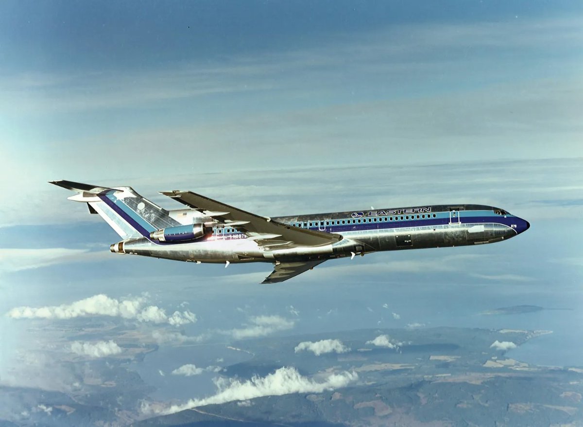 DjsAviation's tweet photo. The Boeing 727 entered service with Eastern Air Lines ON THIS DAY in 1964 https://t.co/8QNYakSwcl