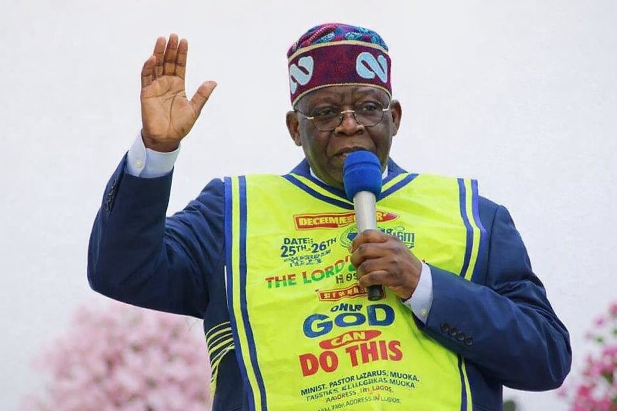 Happy new month from the people’s president <a href="/officialABAT/">Bola Ahmed Tinubu</a>