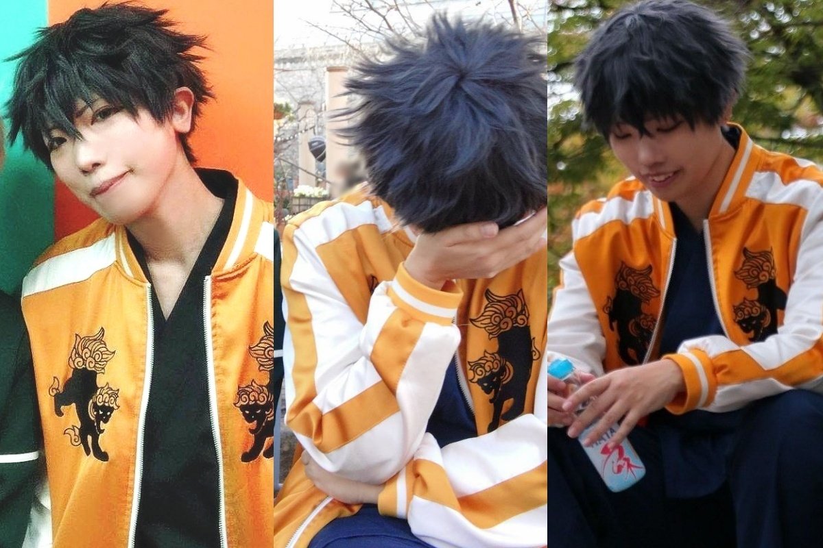 RYOYA0289's tweet photo. ⚠cosplay⚠
嬉しくて、ニヤけてるか、我慢出来ないか、耐えれてないかの３本です状態w https://t.co/IUt4WouETZ