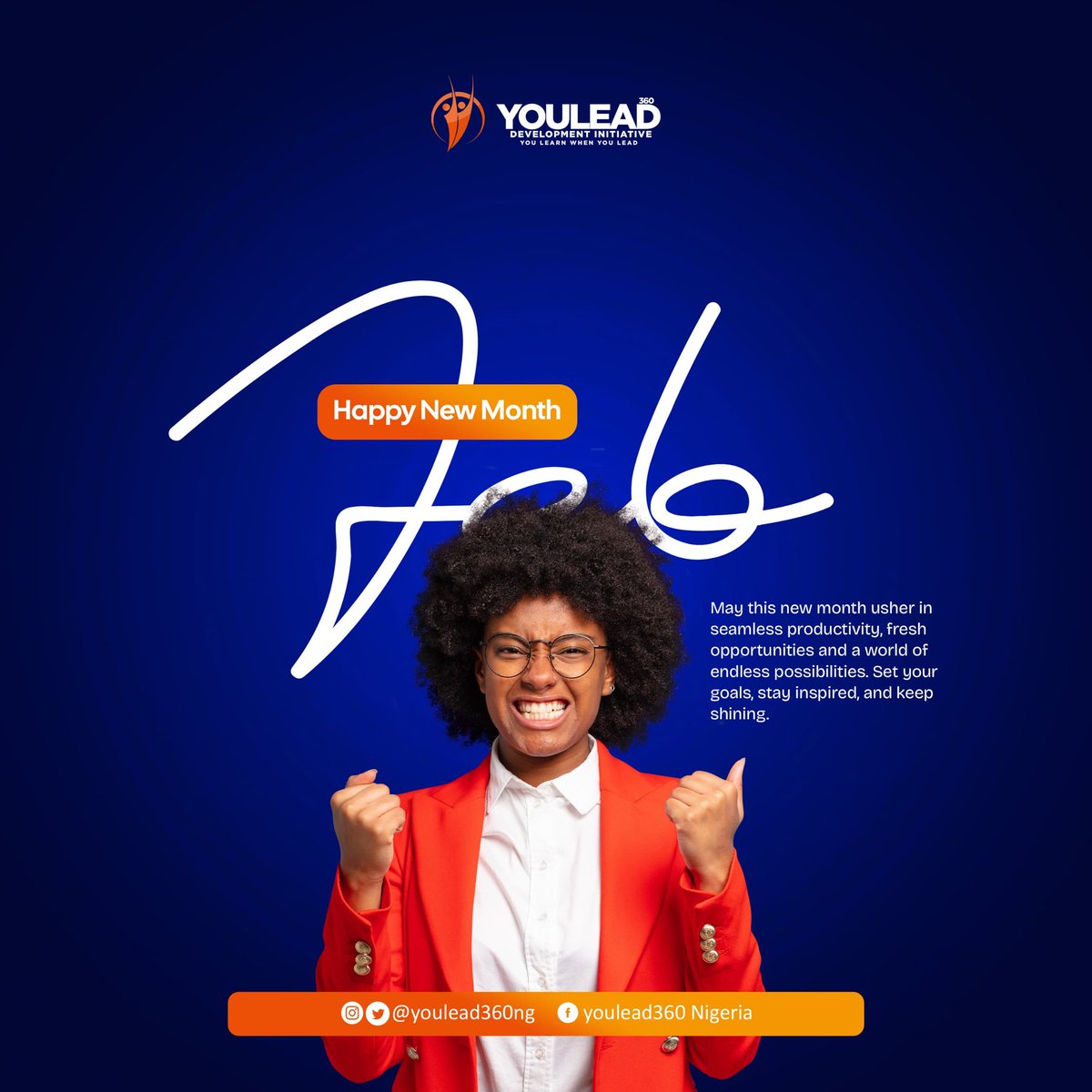 Hello February! 💙

This month is proof that fresh starts aren’t just for January.

Have goals mapped out for the year but you’re nowhere getting started? Walk into this new month with so much expectations, there’s so much ahead of you.

What are your goals for this month?