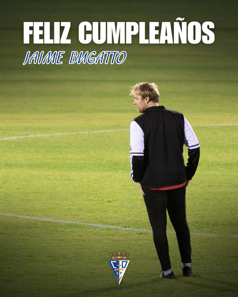 _CDSanFernando's tweet photo. 🦁 ¡3️⃣1️⃣ años de 𝒑𝒂𝒔𝒊𝒐́𝒏 𝒂𝒛𝒖𝒍𝒊𝒏𝒂!

🎂 ¡Feliz cumpleaños, míster! 

#CDSanFernando1940 https://t.co/EpQhY8IkEX