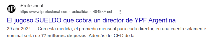 DruidBloggerOK's tweet image. Esto es lo que cobraba un director de #YPF hace casi dos años.
Por eso Guillermo Francos, que fue uno de ellos, se bancó tanta interna: cada mes le entraba un dineral.
Adorni, siempre tan crítico del Estado, cada vez más dentro de él.